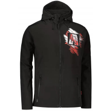 Férfi softshell kabát ALTISPORT ALM032AL528 FEKETE ÉS PIROS méret: XL férfi kabát, dzseki