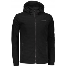  Férfi softshell kabát KIXMI RIVER FEKETE méret: L