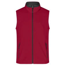 Férfi softshell mellény ALTISPORT NoPrint NP/ALM8211NJ PIROS FEKETE méret: XL férfi mellény