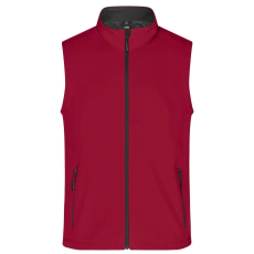  Férfi softshell mellény ALTISPORT NoPrint NP/ALM8211NJ PIROS FEKETE méret: XXXL