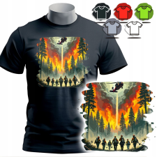FÉRFI T-SHIRT T MINTÁK A VÁLASZTÁSOD SZERINT - TŰZOLTÓ TŰZOLTÓ - M férfi póló