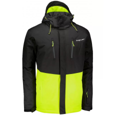  Férfi téli kabát ALTISPORT DEREL MJCD713 FEKETE/ZÖLD méret: 5XL