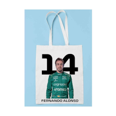  Fernando Alonso Formula 1 2024 vászontáska egyedi mintával