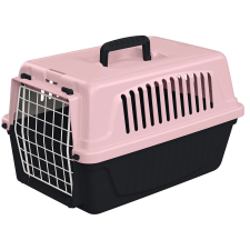 Ferplast Atlas 5 Puppy kisállatszállító box - rózsaszín szállítóbox, fekhely kutyáknak