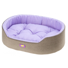 Ferplast Dandy 80 Kutyafekhely 80 cm Purple-Grey (82944095) Lila-Szürke szállítóbox, fekhely kutyáknak