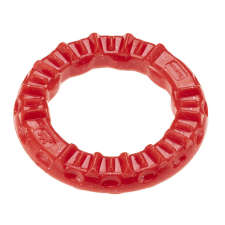 Ferplast Dental Smile M Rosso - tölthető karika kutyáknak Ø16X3,2cm (8679867920120012) játék kutyáknak