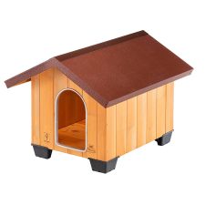 Ferplast Domus Small Fa Kutyaház 61X74,5Xh55 Cm (87001000) szállítóbox, fekhely kutyáknak