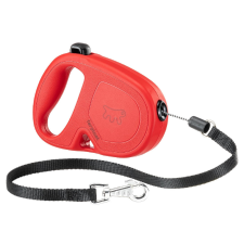 Ferplast Flippy ONE L Piros zsinóros automata póráz 5M/35kg nyakörv, póráz, hám kutyáknak