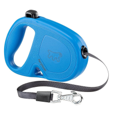 Ferplast Flippy one Tape Small szalagos póráz 4m 15kg Blue (75092225) nyakörv, póráz, hám kutyáknak