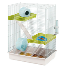  Ferplast Hamster Tris 3 Szintes Felszerelt Hörcsög Ketrec (57018411) ketrec, szállítóbox rágcsálóknak