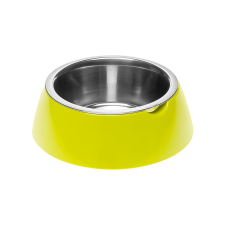  Ferplast Jolie Bowl 0,5L Small Fém Betétes Tál (70982023) Green kutyatál