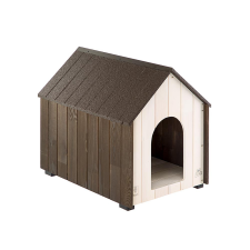  Ferplast Koya Medium Professional fa kutyaház 54x75x66cm (87028200) szállítóbox, fekhely kutyáknak