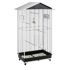 Ferplast Nota Medium Black Full röpde vagy ketrec 95x64x165,5cm (56117517) madár kalitka