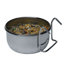 Ferplast Sirio L302 fém etető, itató tál 12,2cm átmérő (95002005) etető, itató madaraknak