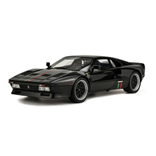  Ferrari 288 GTO fekete 1984 modell autó 1:18 makett