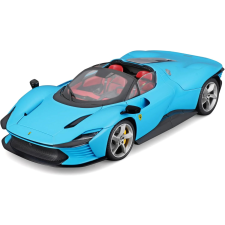  Ferrari Daytona SP3 modellautó kék autópálya és játékautó