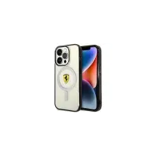 Ferrari FEHMP14LURKT iPhone 14 Pro 6,1" átlátszó keménytok Outline Magsafe tok és táska