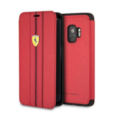Ferrari könyvtok FESURFLBKTS9REB S9 G960 piros Urban tok és táska
