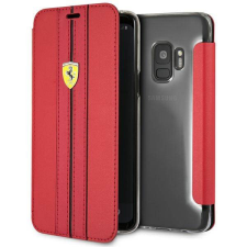 Ferrari könyvtok S9 G960 piros Urban tok tok és táska