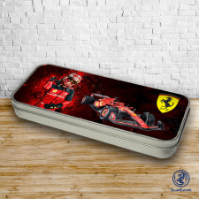  Ferrari - Leclerc fém tolltartó tolltartó