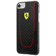 Ferrari SF Pit Stop iPhone 7 karbon tok fekete (FEPICHCP7BK) (FEPICHCP7BK) tok és táska