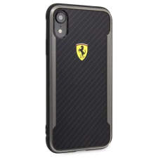 Ferrari SF Racing Shield iPhone XR tok fekete (FESPCHCI61CBBK) (FESPCHCI61CBBK) tok és táska