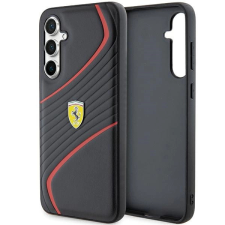 Ferrari Twist fém logós tok Samsung Galaxy S23 FE - fekete tok és táska