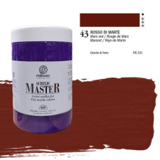 Ferrario Master akrilfesték, 1000 ml - 43, mars red akrilfesték