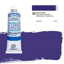 Ferrario Master akrilfesték, 60 ml - 20, deep violet akrilfesték