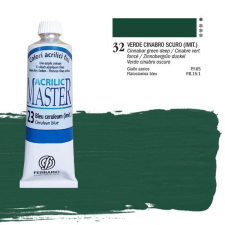Ferrario Master akrilfesték, 60 ml - 32, cinnabar green light akrilfesték