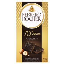 FERRERO Ferrero Rocher mogyorós táblás étcsokoládé 70% - 90g csokoládé és édesség