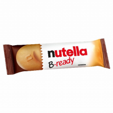 Ferrero Magyarország Kft. Nutella B-Ready ropogós ostya kakaós mogyorókrémmel és búzakészítménnyel töltve 22 g csokoládé és édesség