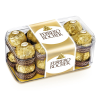  Ferrero Rocher tejcsokoládéval és mogyoródarabkákkal borított ropogós ostya lágy töltelékkel 200 g