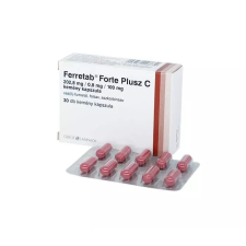 FERRETAB FORTE PLUSZ C KEMÉNY KAPSZULA 30X vitamin és táplálékkiegészítő