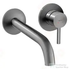 Ferro CIRICULUS falsík alá építhető mosdócsaptelep, gun metal BCK3PAGM (BCK3PAGM) csaptelep