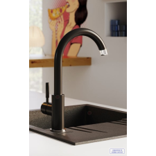  FERRO LUGIO BLACK konyhai csaptelep (BLG4BL) csaptelep