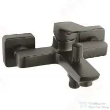 Ferro Vitto Verdeline falra szerelhető kád csaptelep, gun metal BVI1VLGM (BVI1VLGM) csaptelep
