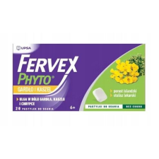 Fervex Phyto Torokfájás és Köhögés Elleni Pasztilla, 20 db gyógyhatású készítmény