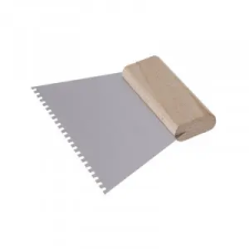 Festa Fogazott spatula E4 180mm kőműves és burkoló szerszám
