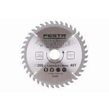 Festa Fűrésztárcsa fához 200 x 30 x 2,2 mm / 40T csiszolókorong és vágókorong