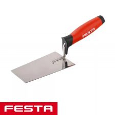  FESTA Kőműves kanál 160 x 115 mm mennyezeti,inox lágy fogantyús kőműves és burkoló szerszám
