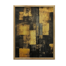  FESTÉS VÁSZONRA IPARI TÁJ PREMIUM VÁSZON 70x100 CM grafika, keretezett kép