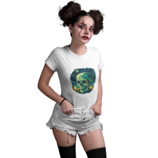  Festett Koponya - Női Póló