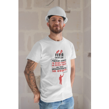  Festő óradíjak fehér póló egyedi ajándék