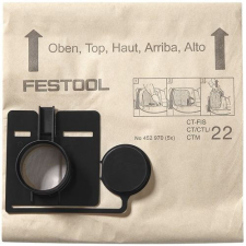 FESTOOL 452972 Szűrőzsák FIS-CT 44/5 porzsák