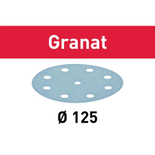 Festool Csiszolóanyag Granat D125 P500 GR/100 (497178) barkácsgép tartozék