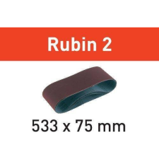 Festool Csiszolószalag Rubin L533x75 P40 RU/10 (499155) barkácsgép tartozék