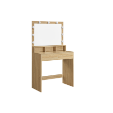 Fésülködőasztal tükörrel és világítással WESO SONOMA 80x140 cm bútor