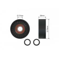  Feszítőgörgő, hosszbordás szíjBMW 3 97-13, 11287786881 autóalkatrész