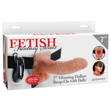 Fetish Fantasy Fetish Strap-on 7 - felcsatolható vibrátor (natúr) szexjáték